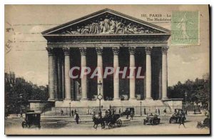 Postcard Old Paris La Madeleine