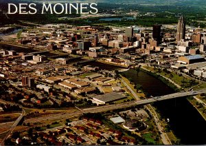 Iowa Des Moines Aerial View