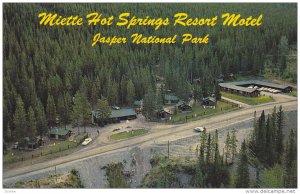 Miette Hot Springs Resort Motel , Jasper National Park , Alberta , Canada , P...