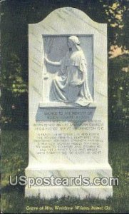 Grave of Mrs Woodrow Wilson - Rome, Georgia GA  