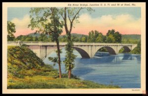 Elk River Bridge, Junction U.S. 71 and 90 at Noel, Mo