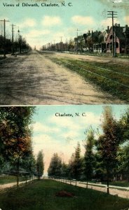 C.1910 Dilworth, Charlotte, N. C. Postcard P174