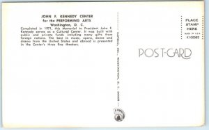 Postcard - John F. Kennedy Center for the Performing Arts, Washington, D. C.