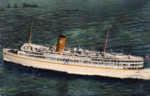 Ships S S Florida Nassau Cruise P & O Steamship Company 1959