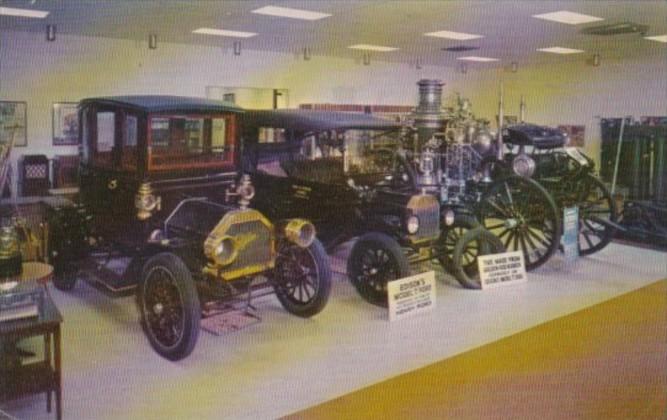 Edison's 1908 Cadillac 1907 Ford & Earl Echel's 1906 American LaFrance Steam ...