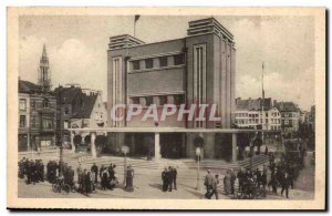 Belgie Belgium Antwerp Antwerpen Old Postcard Tunnel for pedestrians under th...