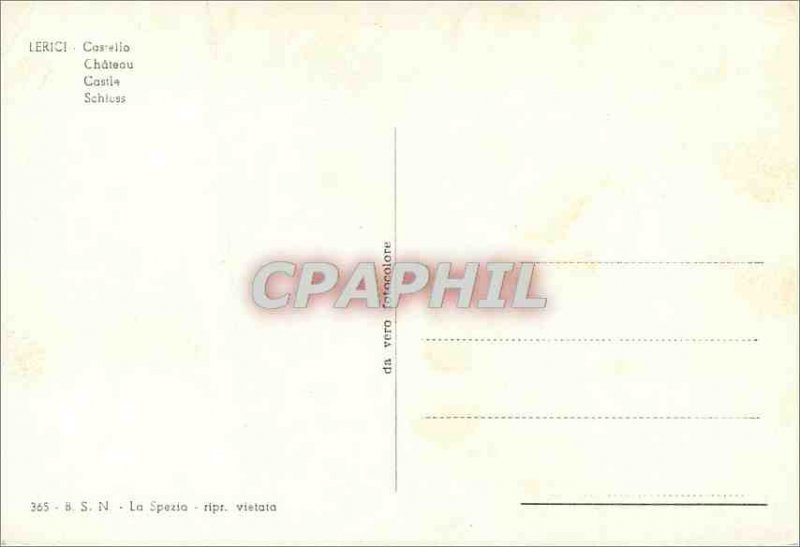 Modern Postcard Lerici castle