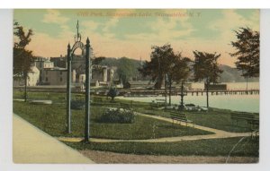 NY - Skaneateles. Clift Park, Skaneateles Lake     (crease)