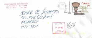 Entier Postal Stationery Canada Post Balance Dayton