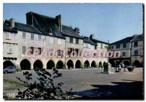 Postcard Old Sauveterre Rouergue Aveyron Les Arcades
