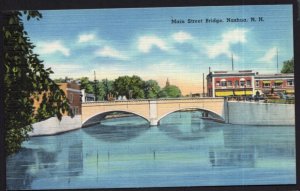 New Hampshire NASHUA Main Street Bridge - LINEN