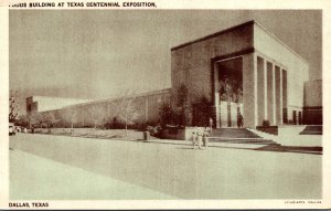 Texas Dallas Foods Building Texas Centennial Exposition