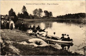 CPA Environs de NOGENT-sur-SEINE Plage du Beaulieu Aube (100767)