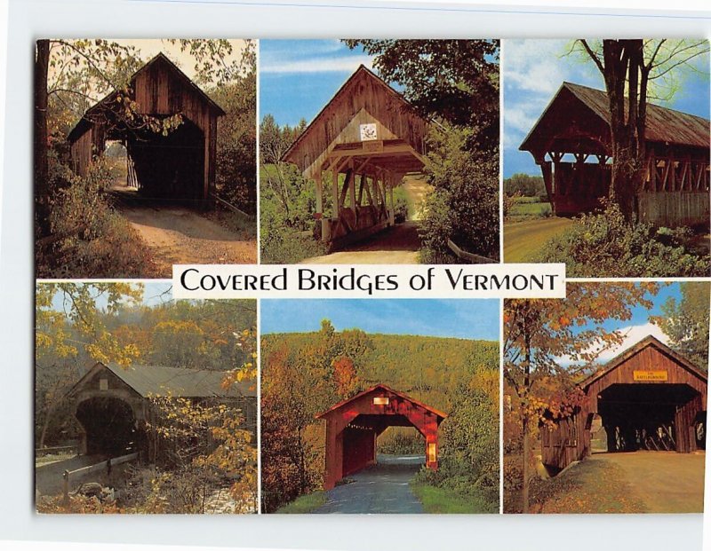 Postcard Covered Bridges of Vermont