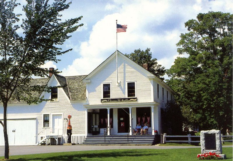 VT - Plymouth Notch. Florence Cilley General Store (Vermont)