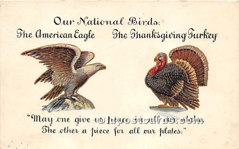 Thanksgiving 1907 Missing Stamp 