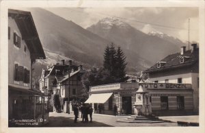 Austria Schwarzach Marktplatz Real Photo