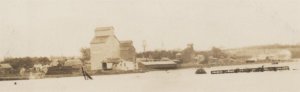 1914 RPPC Jasper Minnesota Flood Partially Submerged Bridge Postcard Real Photo