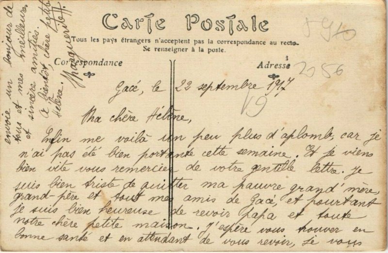 CPA GACÉ L'Eglise (805734)