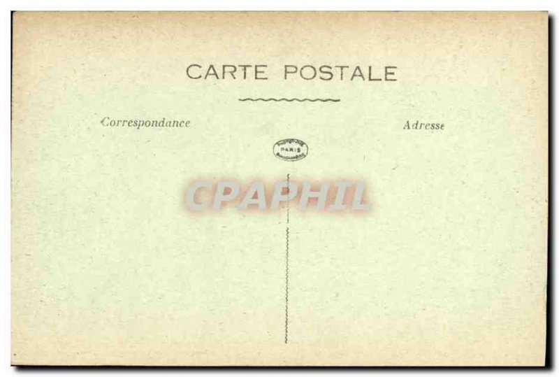 Old Postcard Chateau Thierry Rue Du Pont Army