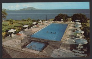 West Indies ST. KITTS Fort Thomas Hotel, Sea & Sun Resort pm1986 Stamps ~ Chrome