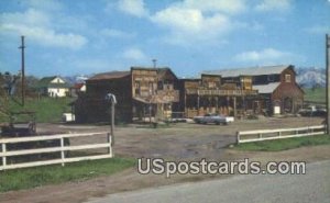 Bit of the Old West - Santa Ynez, California CA Postcard
