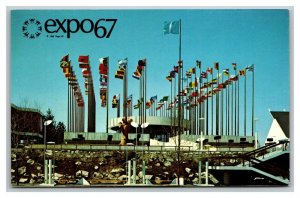 Vintage 1967 Postcard Montreal Expo 67 Pavilion of the United Nations