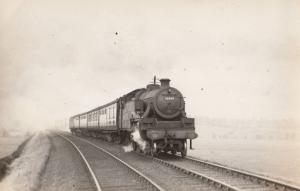 LMS 4MT Class 2-6-4T No 92429 Train Stanier Original Photo