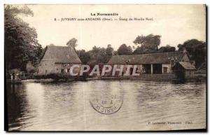 Old Postcard Juvigny Sous Andaine Etang Du Moulin Neuf