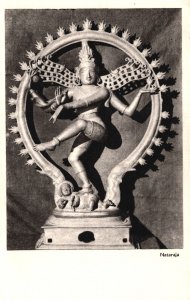 India Nataraja Bombay Mumbai Vintage Postcard 05.41