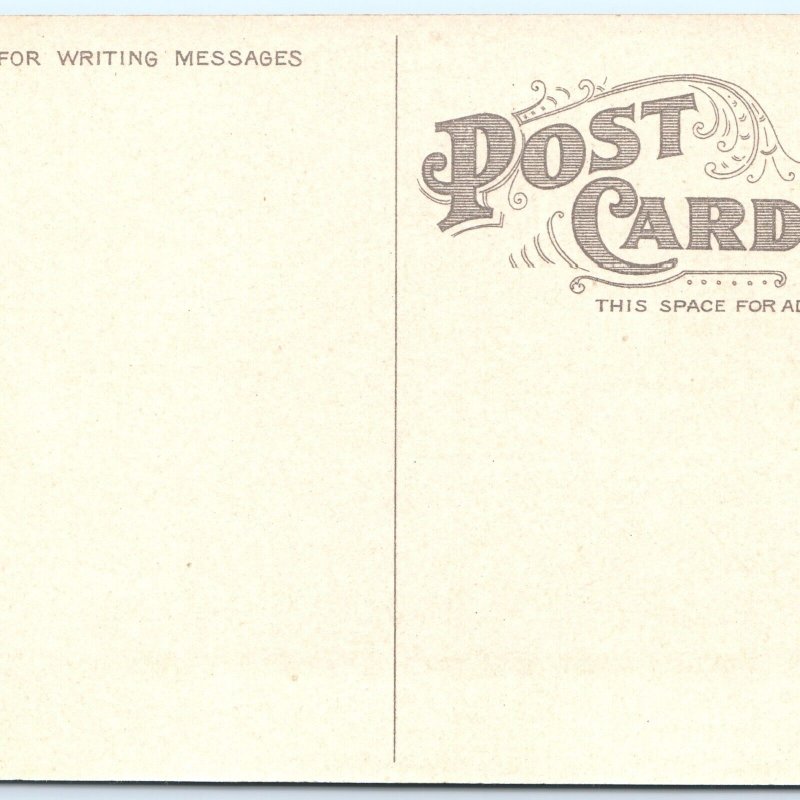 c1910s La Crosse, Wis. Mississippi River Canoe Boat Man Fishing Postcard WI A90