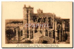 Narbonne - apse of the Basilica of Saint Just - Old Postcard