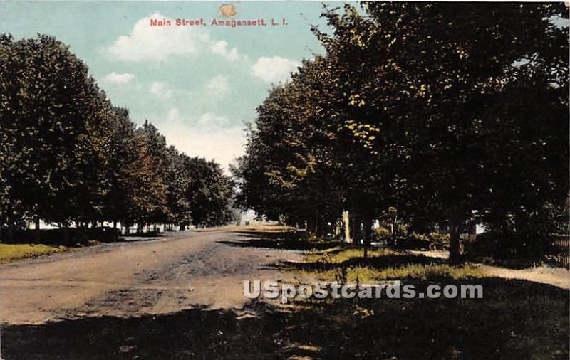 Main Street, Amagansett, L.I., New York