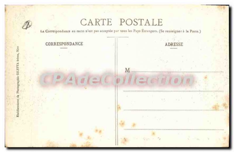 Old Postcard Monte Carlo Casino & Gardens