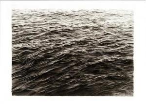 Ocean by Vija Celmins Art Photography Postcard