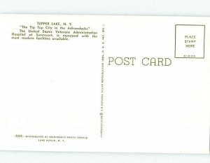 Unused Pre-1980 HOSPITAL SCENE Adirondacks - Tupper Lake New York NY d5284