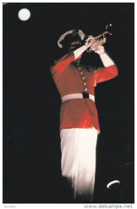 Bugler Sounds Taps, Marine Barracks , Washington D.C. , 50-70s