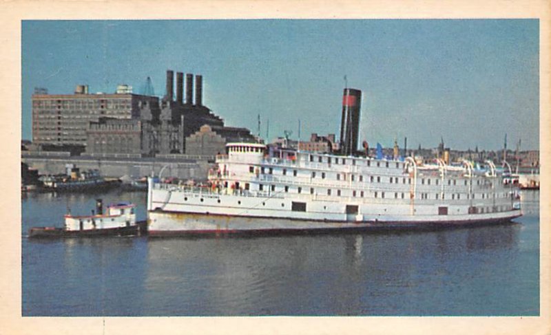 City Of Richmond River Steamship Chesapeake Line Ferry Boat Ship 