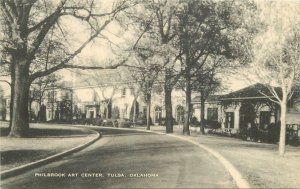 Postcard Oklahoma Tulsa Philbrook Art Center Artvue occupation 23-10666