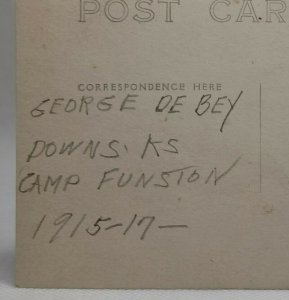 RPPC World War 1 Soldier Standing  In Trench Coat Identified?