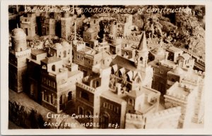 City of Capernaum Israel Ganci Bros Model 60M Pieces Unused RPPC Postcard H9