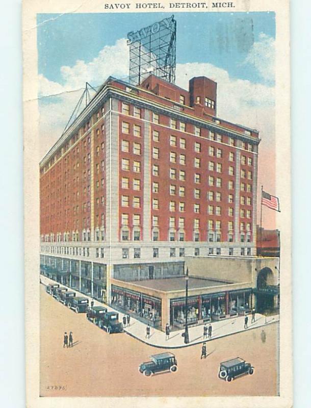 W-Border HOTEL SCENE Detroit Michigan MI H1186