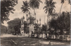 Sri Lanka Ceylon Colombo Mohammadan Mosque Vintage Postcard C132