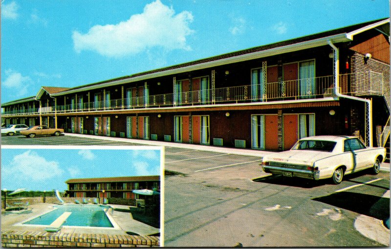 Vtg 1970s Patrick Economy Inn McDonough Georgia GA Unused Postcard