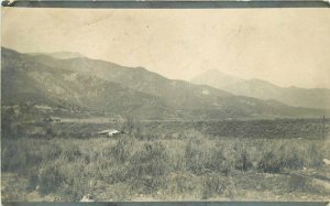 1913 St Thomas Ranch Scene Alberta Canada RPPC Photo Postcard 21-3020