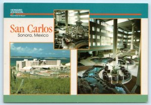 SAN CARLOS, Sonora Mexico ~ Atrium HOWARD JOHNSON PLAZA HOTEL  4x6 Postcard