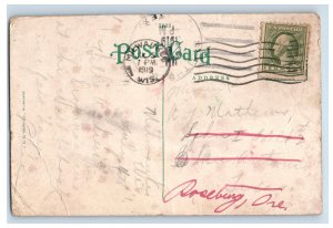 C. 1910 Grand Ave West Milwaukee Postcard P222E