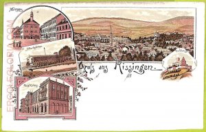 8785 - AUSTRIA - Postcards VINTAGE POSTCARD - Greetings from Rissingen-