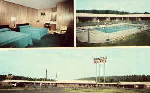 Vintage Postcard - Shepherd Motel & Restaurant - Calhoun, Georgia