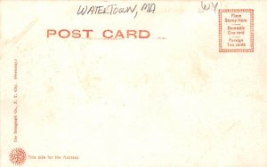 The Charles River Watertown, Massachusetts Postcard